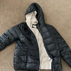 Michael Kors black puffy coat